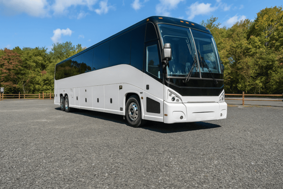 Charter Bus Rental Clearwater 56 Passenger Charter Bus